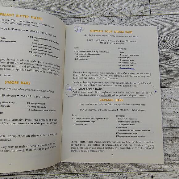 Occident King Midas Quick-As-A-Mix Cookbook Booklet Peavy Flour Mill VERY GOOD - Picture 3 of 13